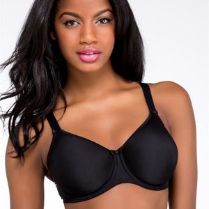 PRIMA DONNA Seamless Satin Bra Black 34 E